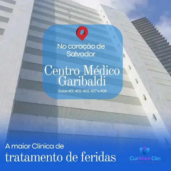 Centro Médico Garibaldi — sede da Curativa Clin em Ondina, Salvador